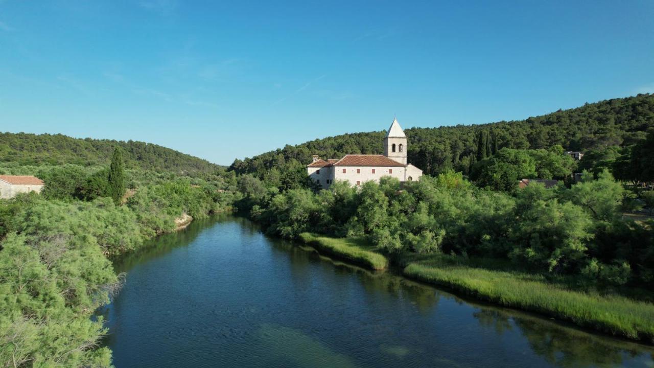Stone House Skrivena Villa Pridraga Buitenkant foto